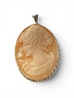 Colgante Mandile 1922 Mujer Cammei  in Plata Conchiglia 2MCICM236.4 - 2MCICM236.4
